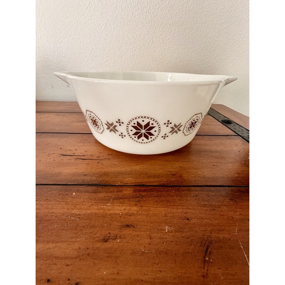 Pyrex Town And Country 2 1/2 Quart 475  Casserole Dish - Vintage